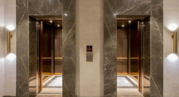 Máy xông tinh dầu cho thang máy